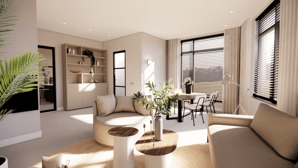 Woningen Tiel 3D gegenereerd door Hannah Design Dongen