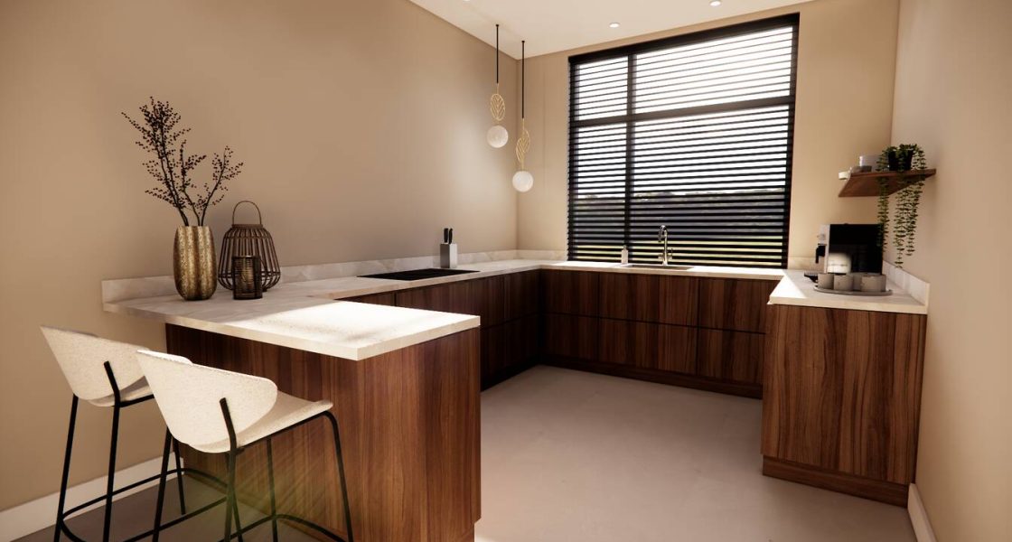 Woningen Tiel 3D gegenereerd door Hannah Design Dongen